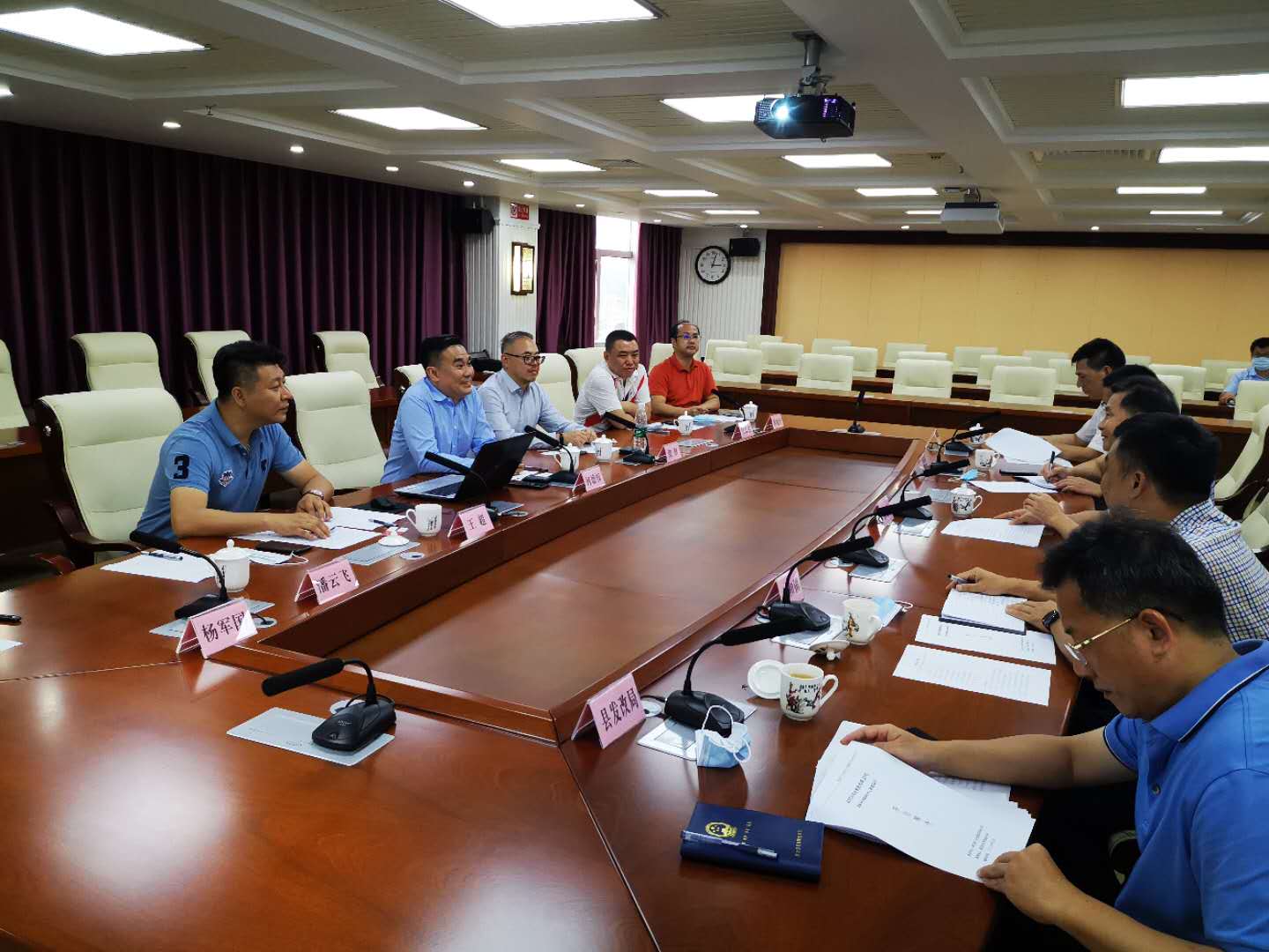 ApacCold visited the Zijin County Government in Heyuan City, Guangdong Province