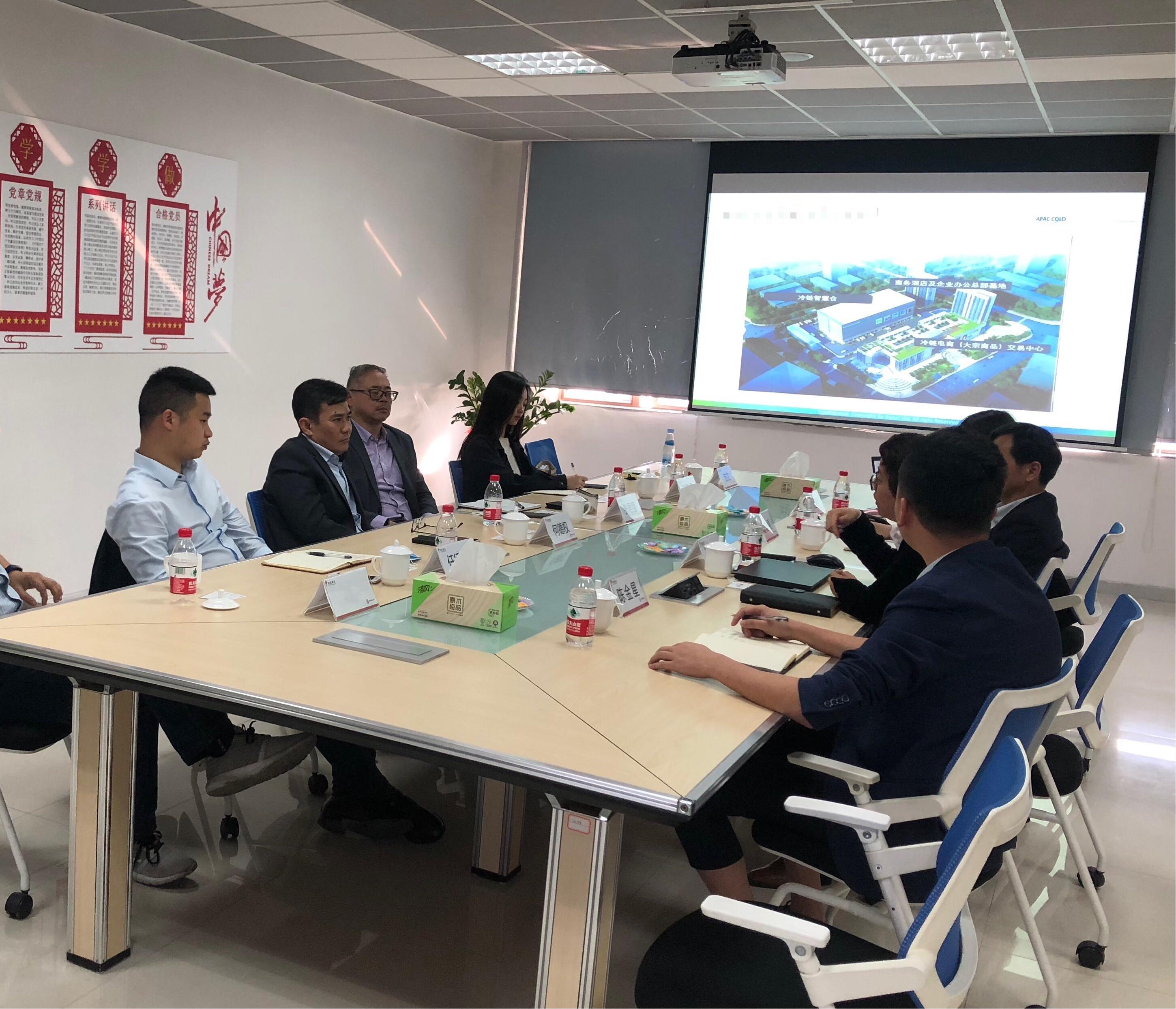 President and CEO Mr. Ho and CFO Dr. Chang visited Xiamen XiangYu Group